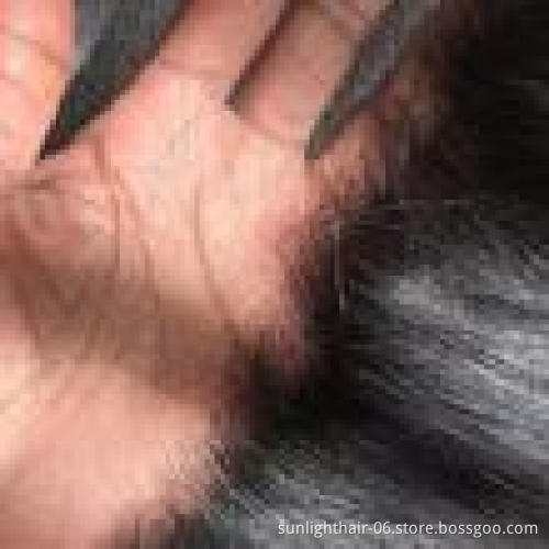 Sunlight Brazilian Human Hair Swiss HD Lace Front Wig With Baby Hair For Black Women raw indian hair 20a water wave weave wig